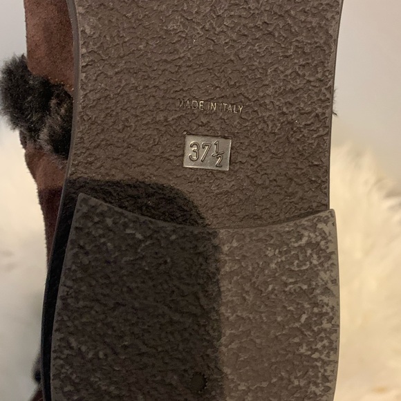 Fendi Fur Trimmed Boots - Picture 4 of 5